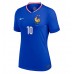 Maillot de foot France Kylian Mbappe #10 Domicile vêtements Femmes Europe 2024 Manches Courtes